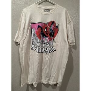 NWOT Amazing Spider-Man Comic Book Cover Graphic Tee Sz XL